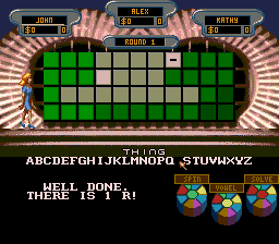 Скриншот игры Wheel of Fortune